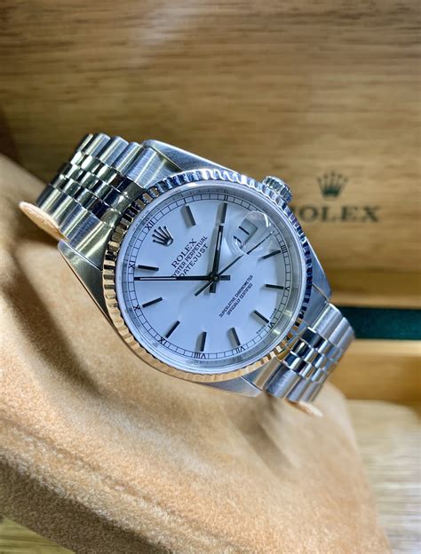 Rolex stainless steel watch